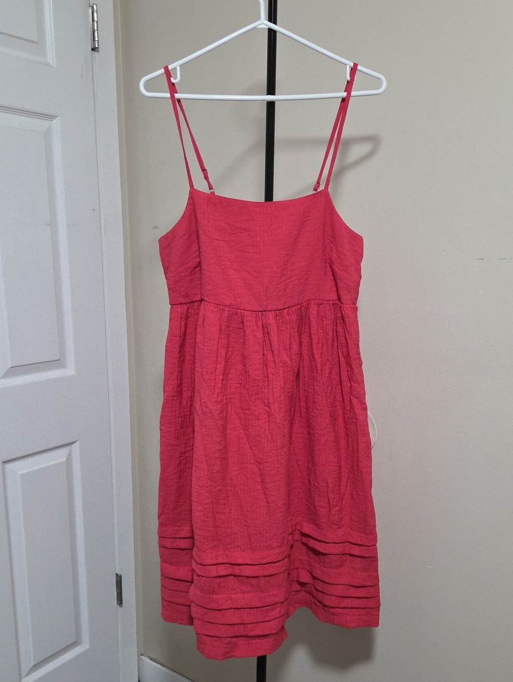 Part Two Women's Casual Spaghetti-Strap Dress in Coral Pink